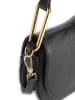 COCCINELLE Leder-Schultertasche in Schwarz - (B)22 x (H)14 x (T)4 cm