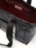 COCCINELLE Leder-Schultertasche in Schwarz - (B)35 x (H)25 x (T)15 cm