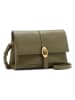 COCCINELLE Skórzana torebka w kolorze khaki - 24 x 17 x 10 cm