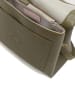COCCINELLE Leder-Umhängetasche in Khaki - (B)24 x (H)17 x (T)10 cm