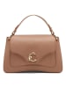 COCCINELLE Leren handtas lichtbruin - (B)30 x (H)18 x (D)10 cm