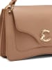 COCCINELLE Leren handtas lichtbruin - (B)30 x (H)18 x (D)10 cm