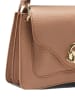 COCCINELLE Leren handtas lichtbruin - (B)24 x (H)16 x (D)9 cm