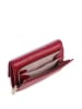 COCCINELLE Leren portemonnee bordeaux - (B)14 x (H)10 x (D)4 cm