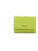 COCCINELLE Leren portemonnee lichtgroen - (B)12 x (H)9 x (D)2,5 cm