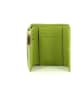 COCCINELLE Leren portemonnee lichtgroen - (B)12 x (H)9 x (D)2,5 cm