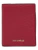 COCCINELLE Leren portemonnee bordeaux - (B)10 x (H)12,5 x (D)1 cm