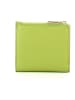 COCCINELLE Leren portemonnee lichtgroen - (B)10 x (H)10 x (D)1 cm
