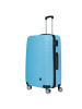 Geographical Norway 3tlg. Hardcase-Trolleyset "Solomun" in Hellblau