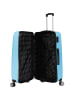 Geographical Norway 3tlg. Hardcase-Trolleyset "Solomun" in Hellblau