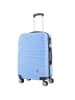 Geographical Norway 3tlg. Hardcase-Trolleyset "Solomun" in Hellblau