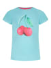 Topo Shirt "Cherry"in lichtblauw