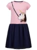 Topo Kleid in Rosa/ Schwarz