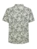 Eight2Nine Blouse kaki/wit