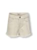 KIDS ONLY Spijkershort "Robyn" crème