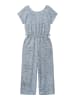 name it Overall in Blau/ Weiß
