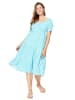Aller Simplement Jurk turquoise