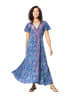 Aller Simplement Kleid in Blau/Lila