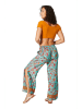 Aller Simplement Culottes in Türkis/Orange