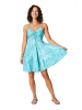 Aller Simplement Kleid in Türkis
