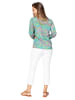 Aller Simplement Blouse groen/roze