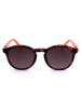 Guess Kinder-Sonnenbrille in Schwarz-Orange/ Braun