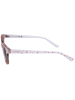 Guess Dziecięce okulary przeciwsłoneczne w kolorze jasnoróżowo-białym