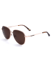 Skechers Kinder-Sonnenbrille in Roségold/ Braun