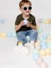 SooNice Kinder-Sonnenbrille in Hellblau/ Schwarz