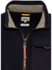 Camel Active Fleecejacke in Khaki/ Schwarz