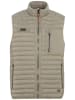 Camel Active Doorgestikte bodywarmer kaki