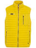 Camel Active Doorgestikte bodywarmer geel