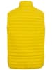 Camel Active Doorgestikte bodywarmer geel