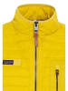Camel Active Doorgestikte bodywarmer geel