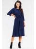 Awama Kleid in Dunkelblau