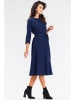 Awama Kleid in Dunkelblau