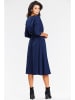 Awama Jurk donkerblauw