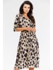 Awama Kleid in Beige