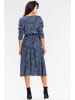 Awama Kleid in Dunkelblau
