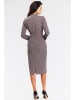 Awama Kleid in Braun