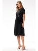 Awama Kleid in Schwarz