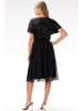 Awama Kleid in Schwarz