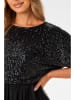 Awama Kleid in Schwarz