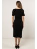 Awama Kleid in Schwarz