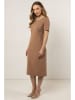 Awama Kleid in Hellbraun