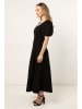 Awama Kleid in Schwarz