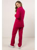 Awama Stoffen broek roze