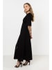 Awama Kleid in Schwarz