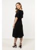 Awama Kleid in Schwarz