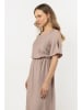Awama Kleid in Beige